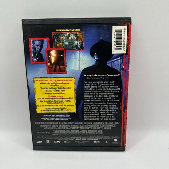 A Nightmare on Elm Street 2: Freddy's Revenge (Full Frame Widescreen) DVD - Picture 2 of 4